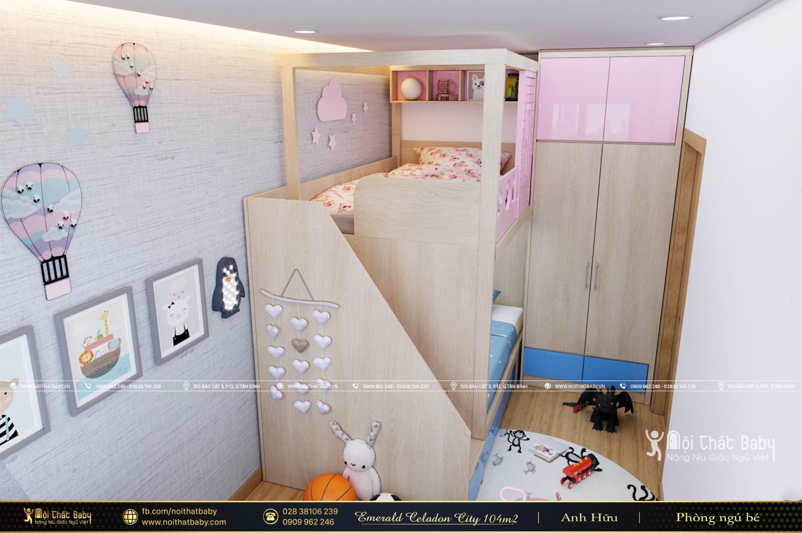 Tổng hợp các mẫu thiết kế nội thất Chung cư Emerald Celadon City
